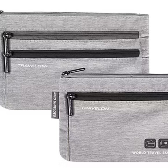 Travelon World Travel Essentials Currency and Passport Organizers - Picture 2 of 2